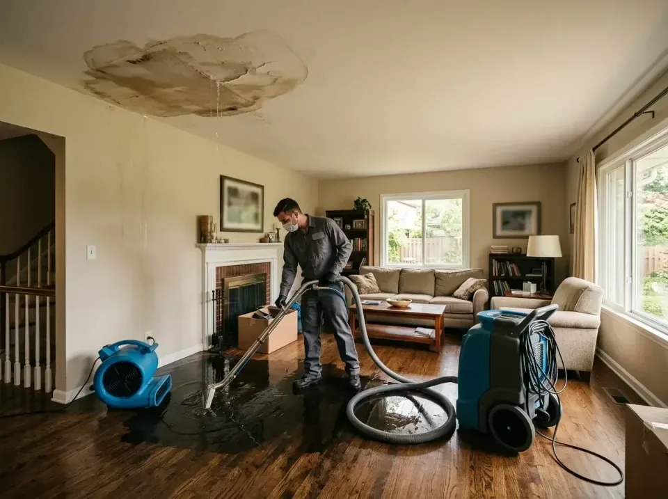 attic-pipe-burst-ceiling-drip-008 — frequently asked questions, Water Damage Restoration & Carpet Care in Quinnipiac Univers…